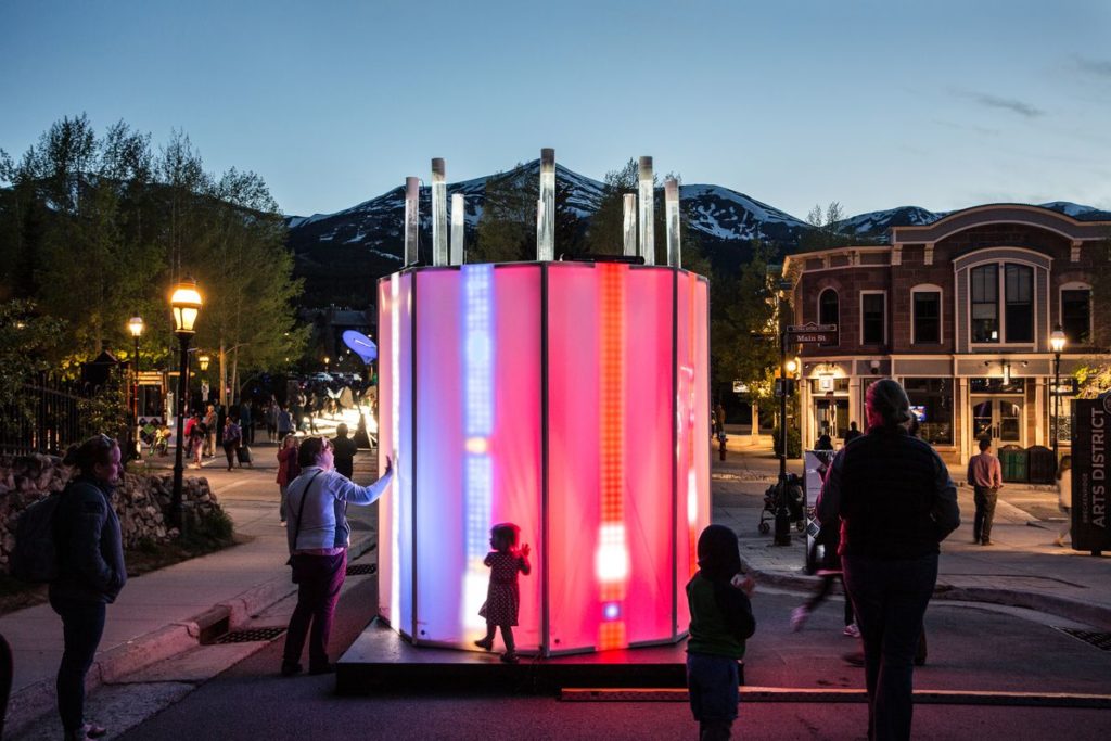 Interphase Interactive Installation – AudioPixel